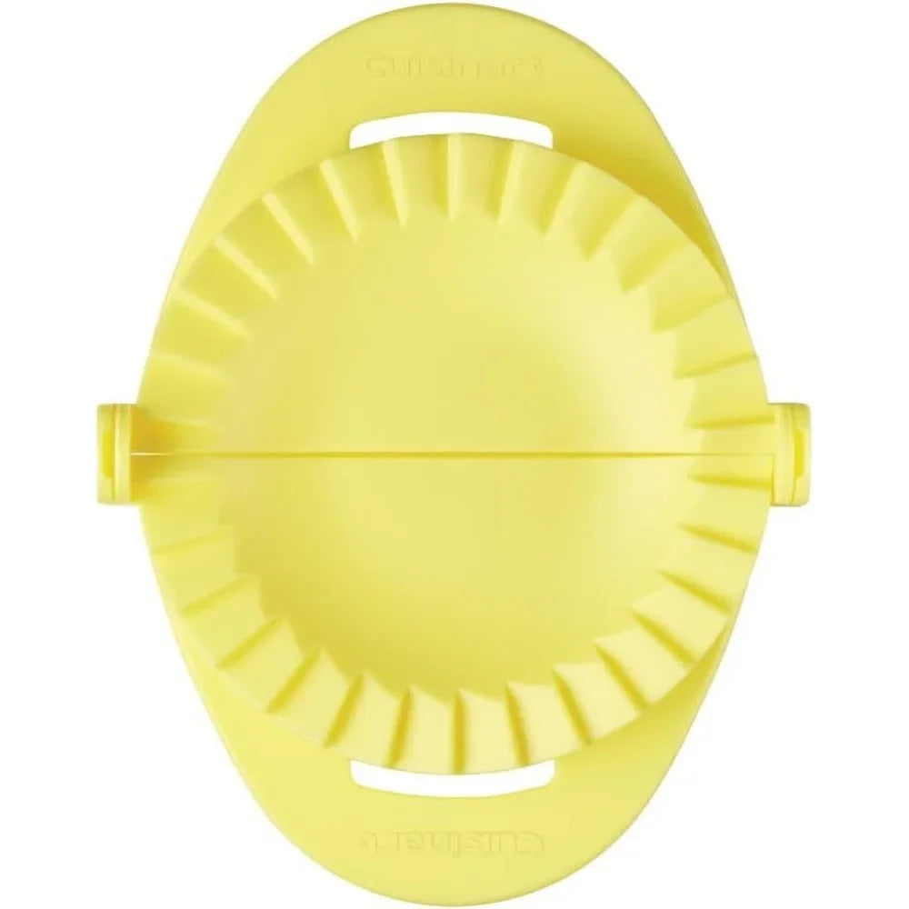 Dumpling Press Set of 2 Manual Kitchen Tool Perfect Dumplings Empanadas Mini Pies Pierogis Compact Storage Included Discs