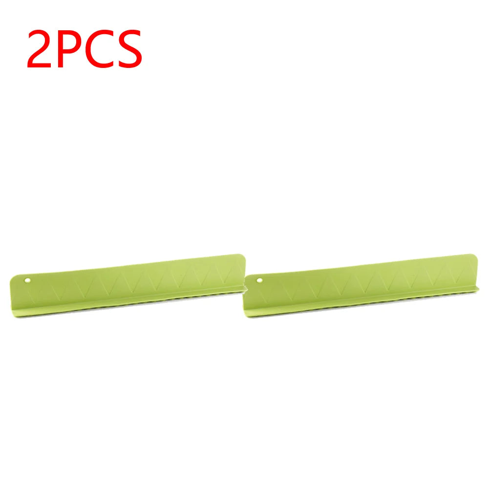 Silicone Water Splash Guard Washing Basin Anti-splash Stopper Splash Protector for Kitchen Island and Bathroom