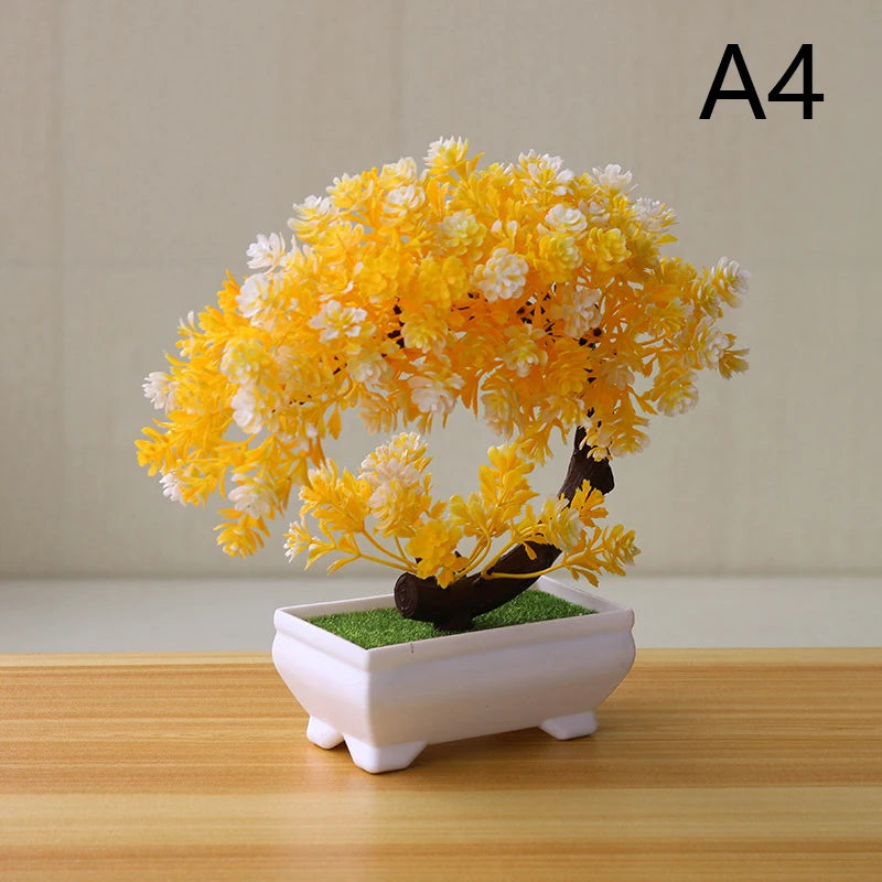 Simulation Fake Potted Bonsai Tree Artificial Plant DeskOrnament ArtificialPlant