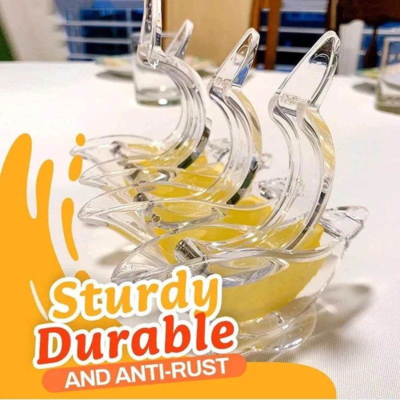 3/2/1PC Kitchen Home Slip Tool Press Squeeze Fruit Mini Manual Juicer Bird Shape Transparent Portable Orange Lemon Manual Juicer