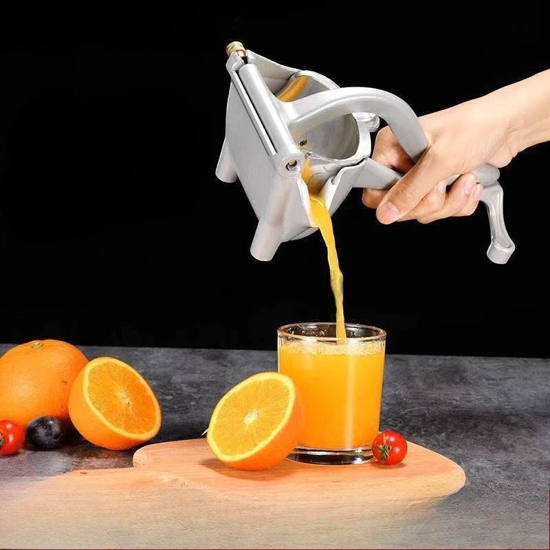 Stainless Steel Lemon Squeezer - Hand Press Juicer for Orange Pomegranate Lime | Manual Citrus Fruit Juice Maker Tool