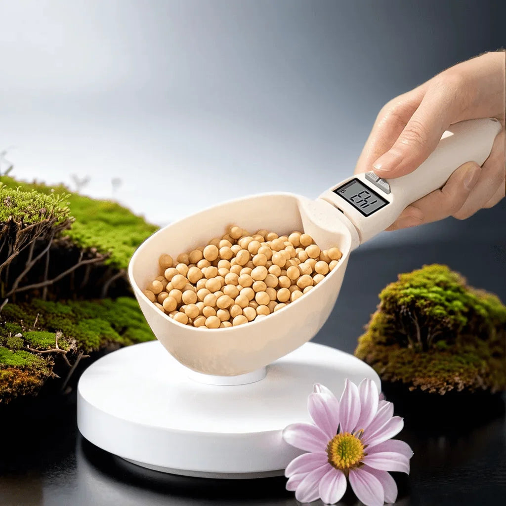 Kitchen Electronic Food Measuring Spoon Scale LCD Digital Electronic Spoon Scale For Pet Food Measuring Spoon Kitchen Tool