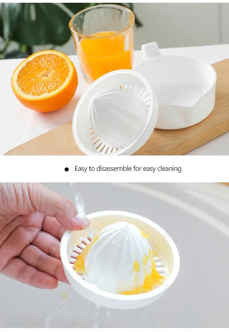 Plastic Manual Orange Juicer Kitchen Orange Lemon Squeezer Portable Citrus Juicer Multifunction Fruit Juicer Kitchen Accessories