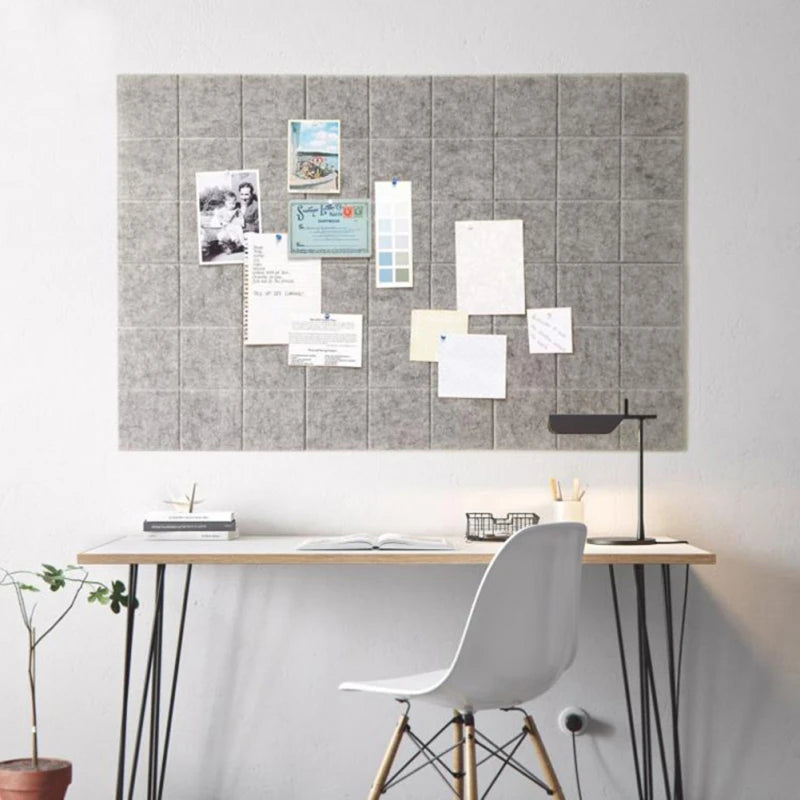 Creative Felt Letter Message Board Nordic Style Family Photo Wall Planning Schedule Board Information Display Office Home Decor