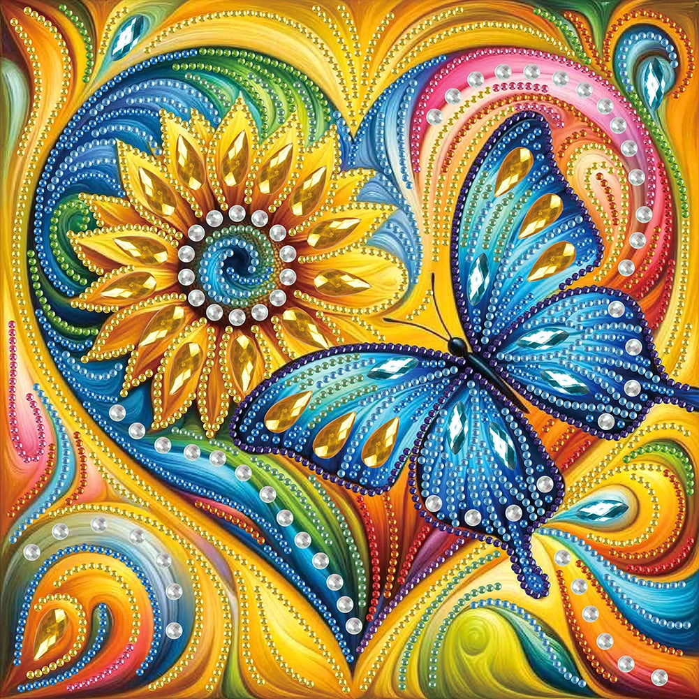 5D DIY Partial Special Shaped Drill Diamond Painting Kit Angel Child Decoration