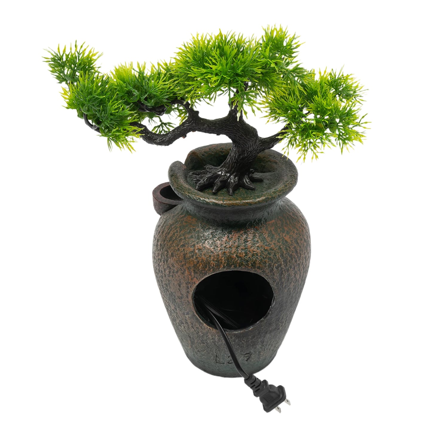 Mini Waterfall Tabletop Fountain, Indoor Relaxation Water Feature, Tabletop Fountains for Home Decoration