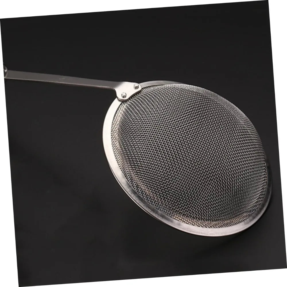 Stainless Steel Mesh Sieves Cooking Strainer Handle Fine Strainer for Tea Flour Juice Kitchen