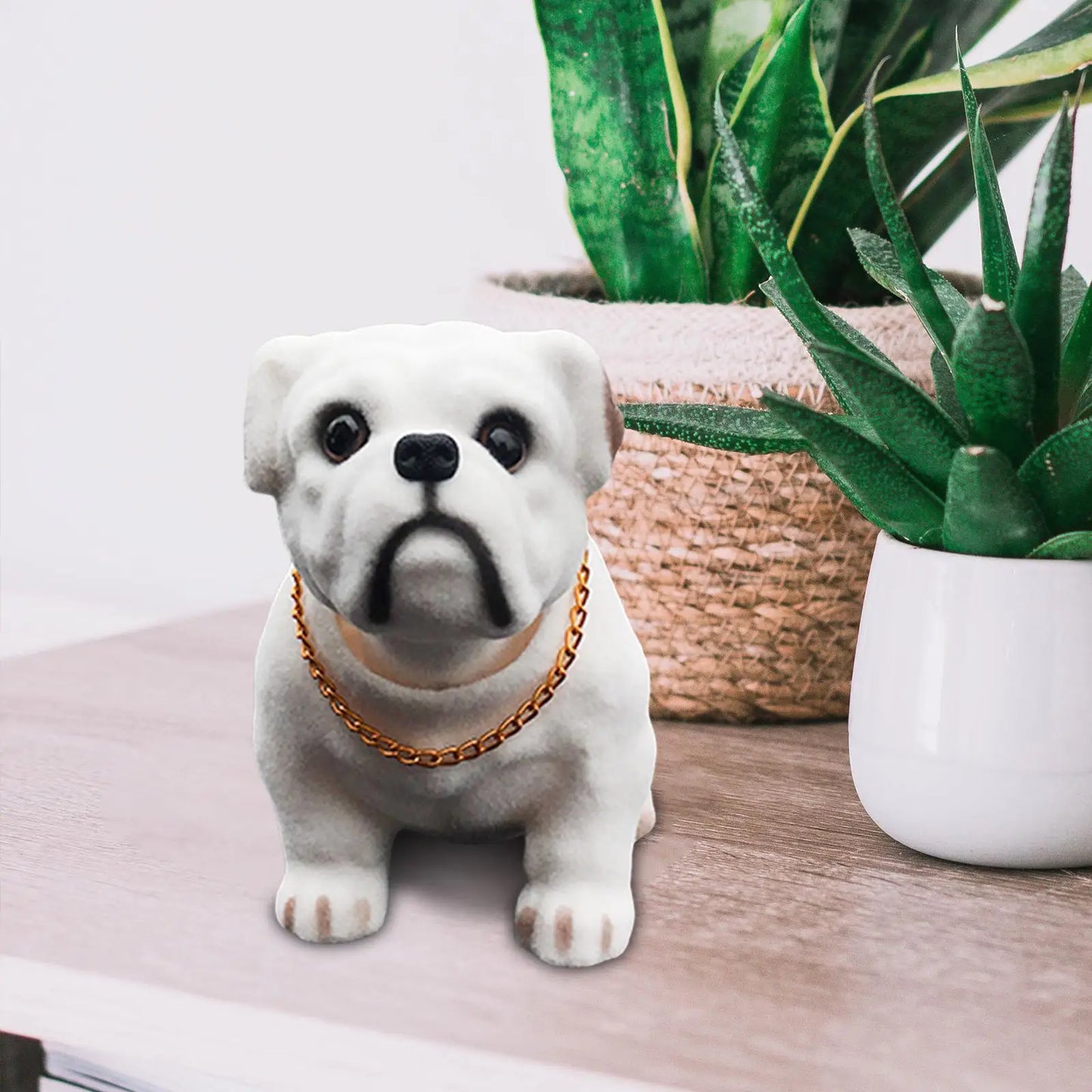 Cute Bobble Head Ornaments Statue for Vehicle Tabletop Decoration
