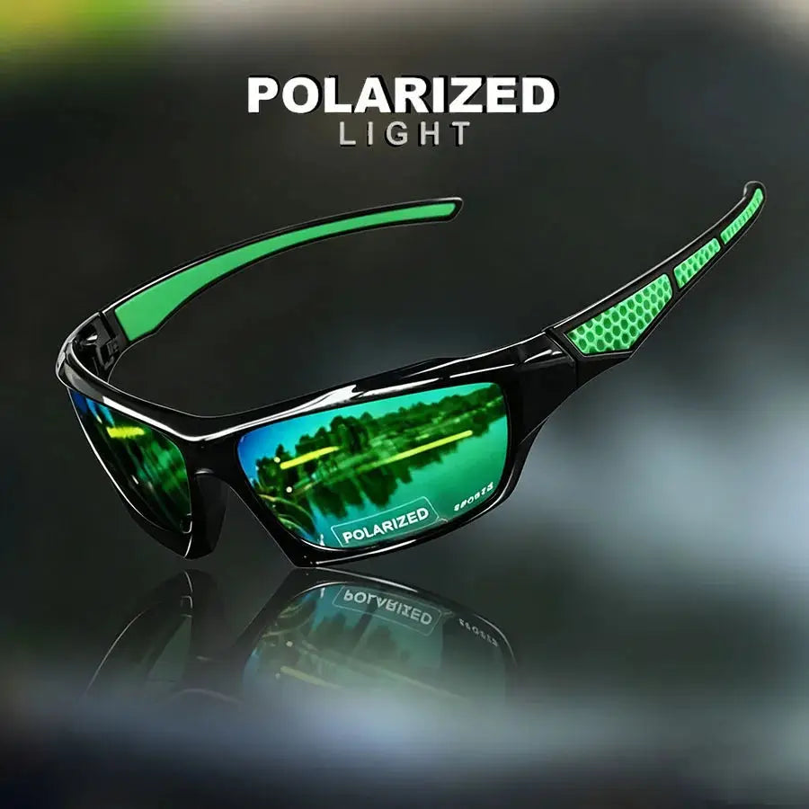 Fashion Sports Sunglasses Polarized UV Protection Personalized Glasses Round Frame Metal UV400 Eyewear