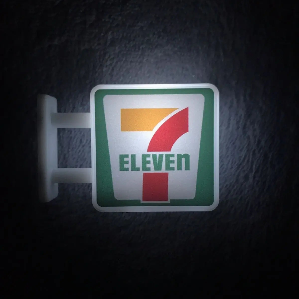Convenience Store Fridge Magnet Miniature Model Magnetic Attraction Decorative Night Light Atmosphere Light Glowing Signboard