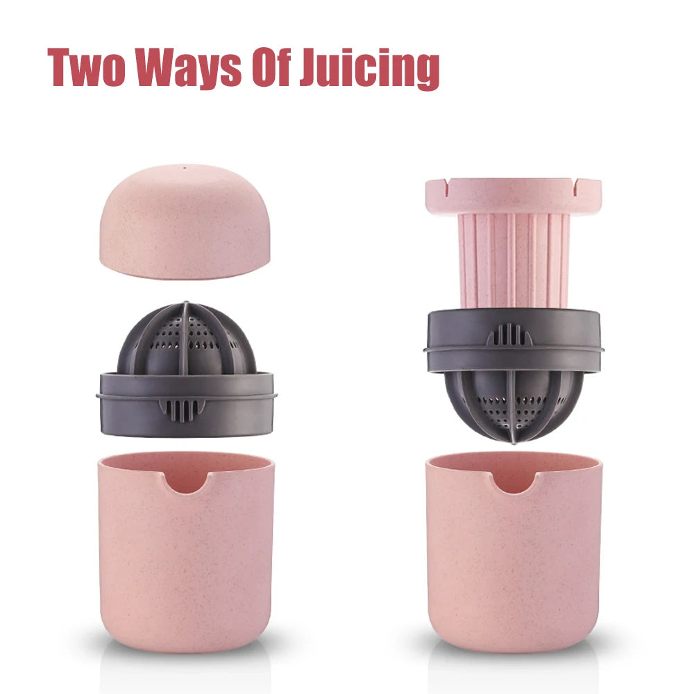 Mini Fruit Juicer Orange Citrus Manual Fruit Squeezer Machine Tool Portable Lemon Juicer Hand Rotation Press Juicer