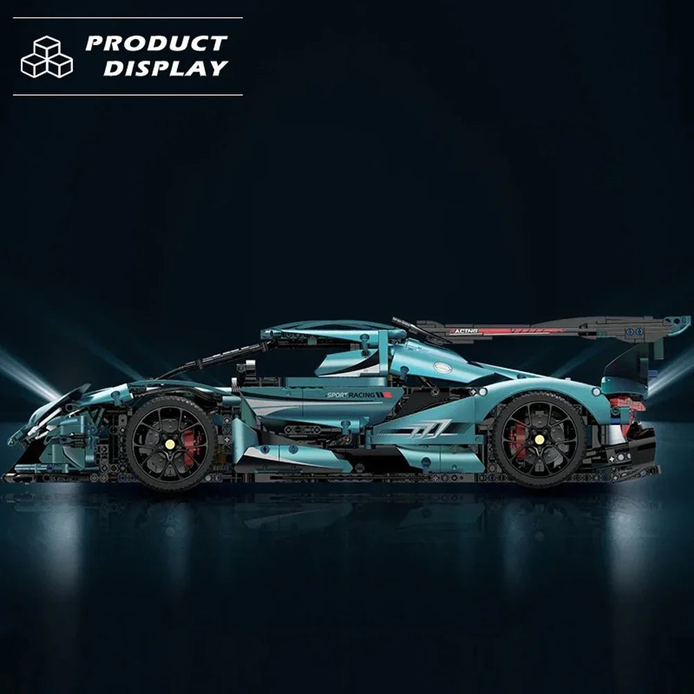 3468PCS Technical 1:8 ABOL-IE Supercar Building Blocks Model Bricks Assembly Sets Desktop Decoration Gifts For Room Decoration