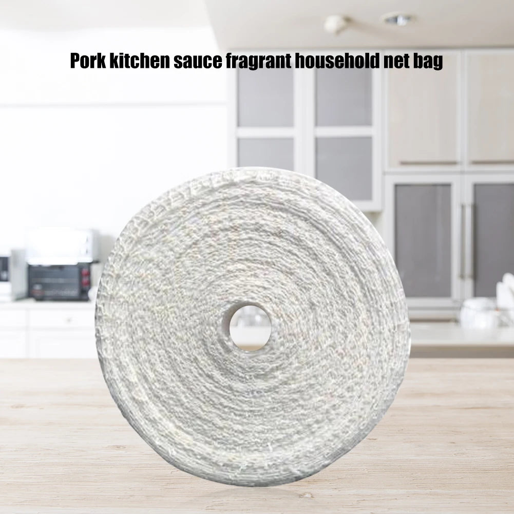 1/3m Roll Meat Netting Pork Kitchen Sauce Fragrant Household Net Bags Butcher Cotton Thread Accessories Rope