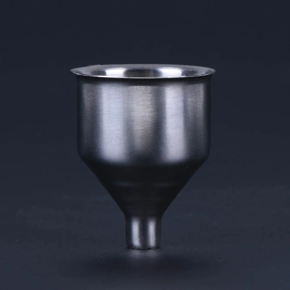 Stainless Steel Funnel Non-toxic Oil Liquid Funnel Multi-function Handhold Portable Security Food Grade Kitchen Supplies