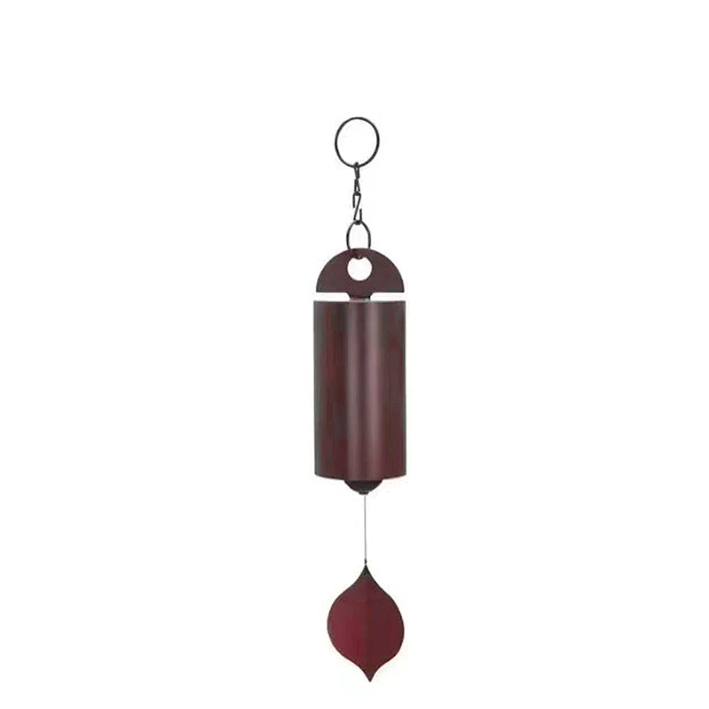 Leaves Wind Chimes Retro Style Serenity Bell Wind Chimes Deep Resonance Metal Deep Tone for Patio Yard Porch Garden Decor