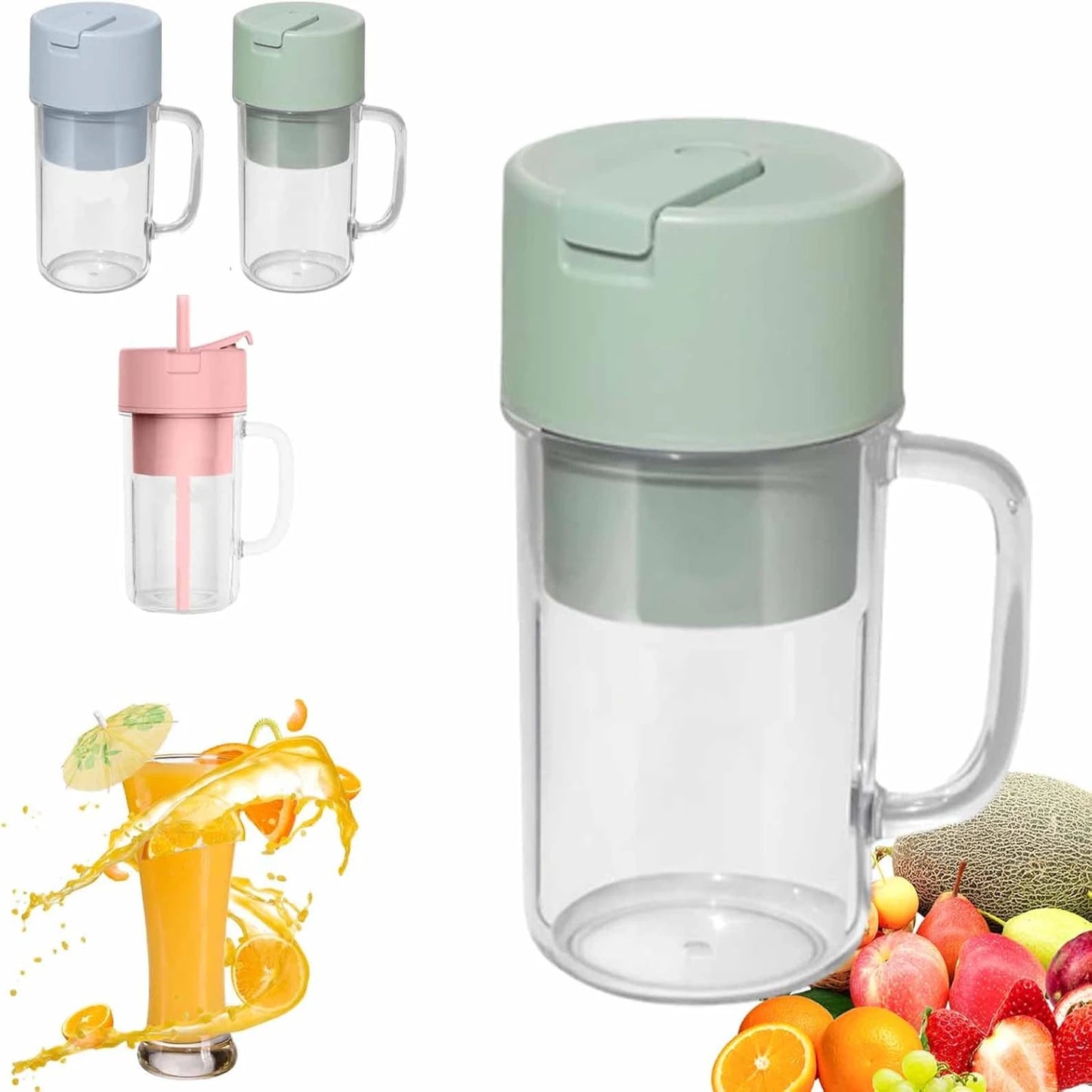 Royadulex Portable Blender Juicer Bottle - Travel Blender Offer Food processors electric Portable juicer blender Kitchen gadgets