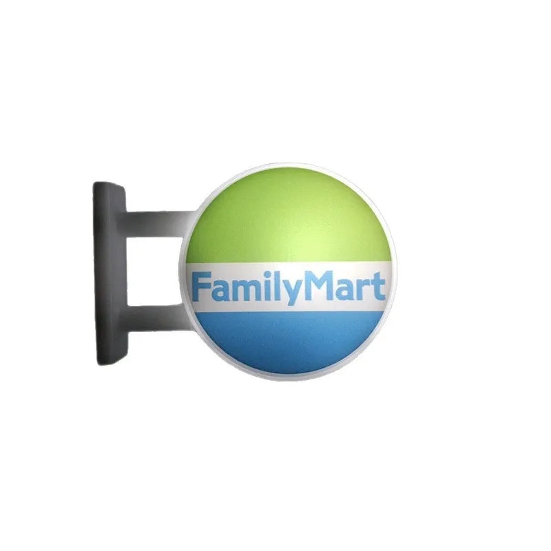 Convenience Store Fridge Magnet Miniature Model Magnetic Attraction Decorative Night Light Atmosphere Light Glowing Signboard