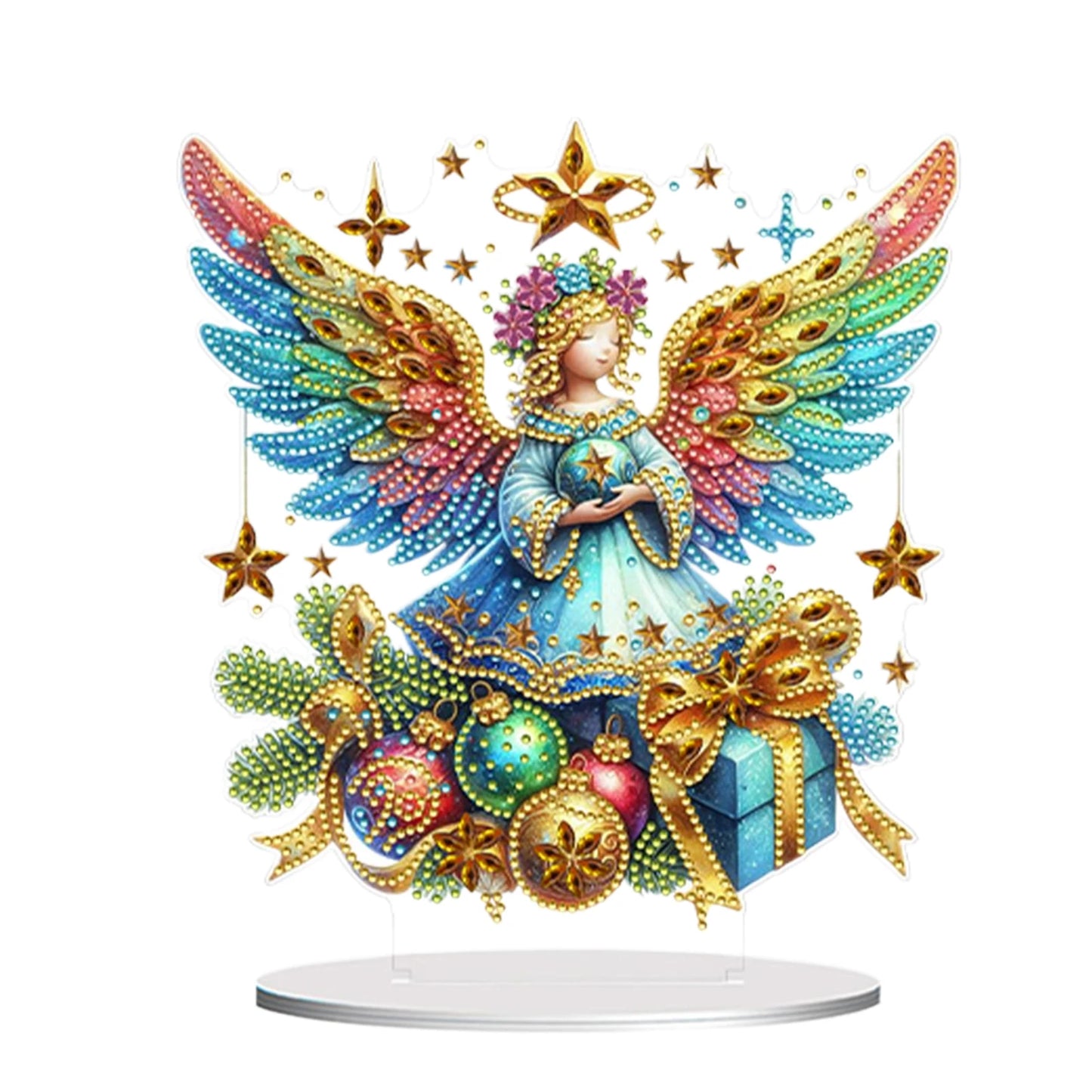 Special Shape Angel Girl Diamond Painting Tabletop Ornaments Kit Desktop Diamond Art Kits Diamond Painting Desktop Decorations