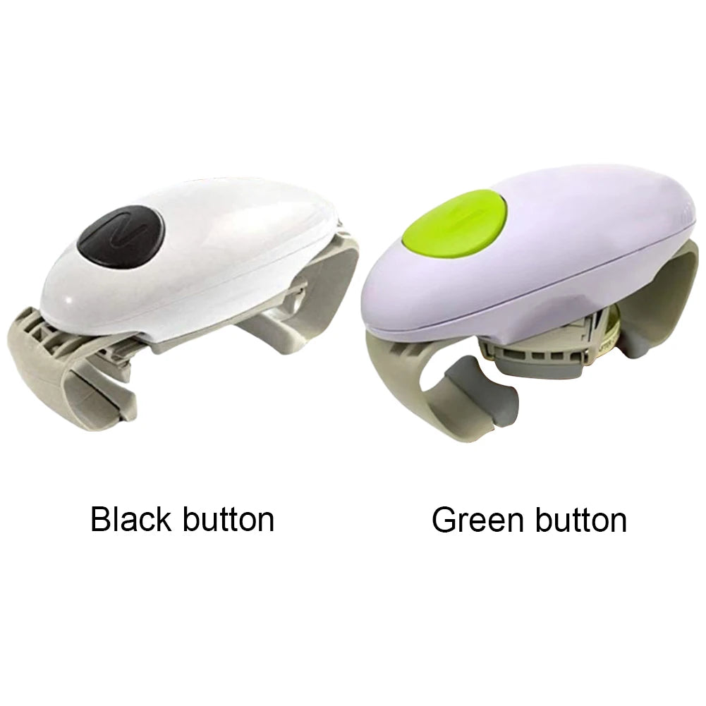 Electric Can Opener easy and easy to open cans and bottles Battery Operated Tin Opener One Touch for All Kinds of Jars Bottles
