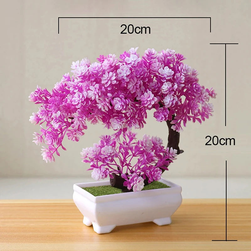 Simulation Fake Potted Bonsai Tree Artificial Plant DeskOrnament ArtificialPlant