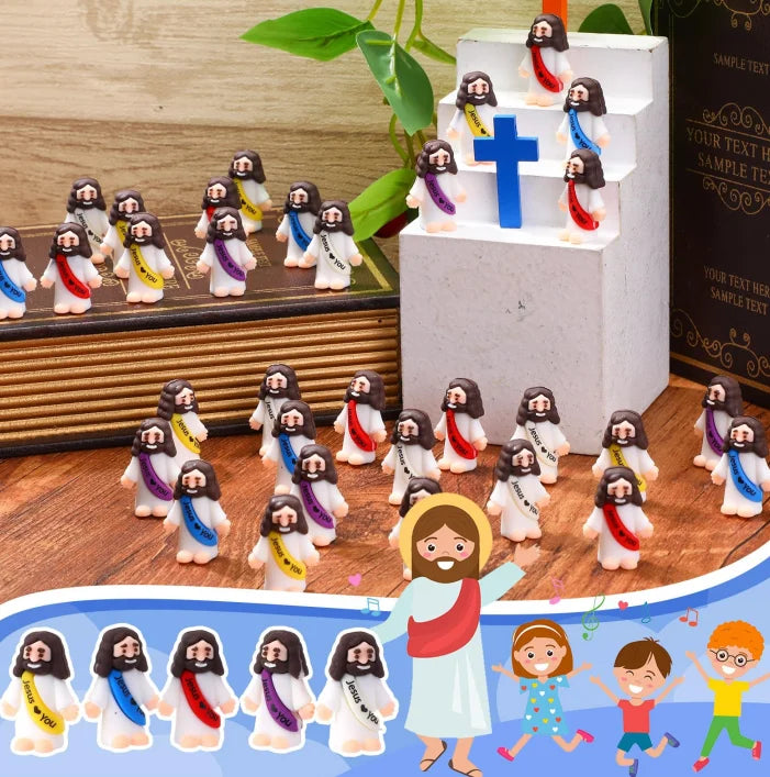 25 Pcs With Letters Christmas Jesus Ornaments Jesus Decoration Christmas Ornaments Jesus Loves You Toys Jesus Stuffers