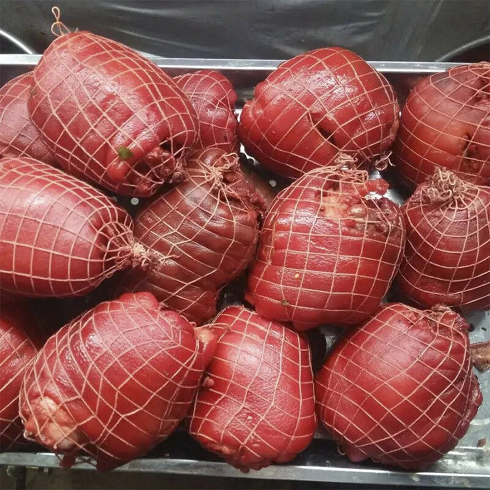 1/3m Roll Meat Netting Pork Kitchen Sauce Fragrant Household Net Bags Butcher Cotton Thread Accessories Rope