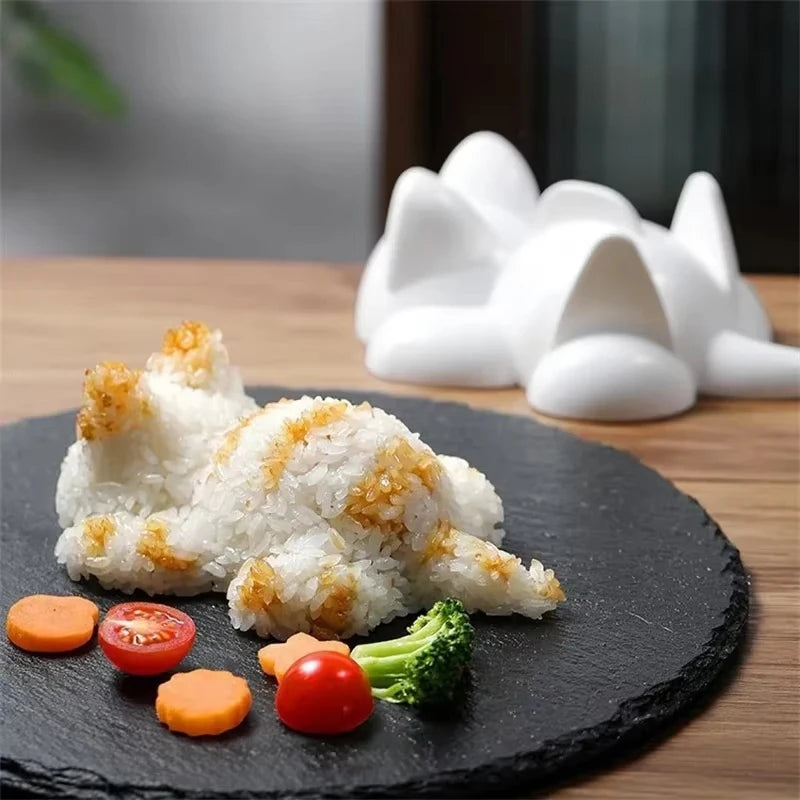 1 Piece DIY Rice Ball Sushi Molds Cute Cartoon Cat Mold Kids Rice Mashed Potato Pumpkin Mash Baking Supplies Kitchen Accessories