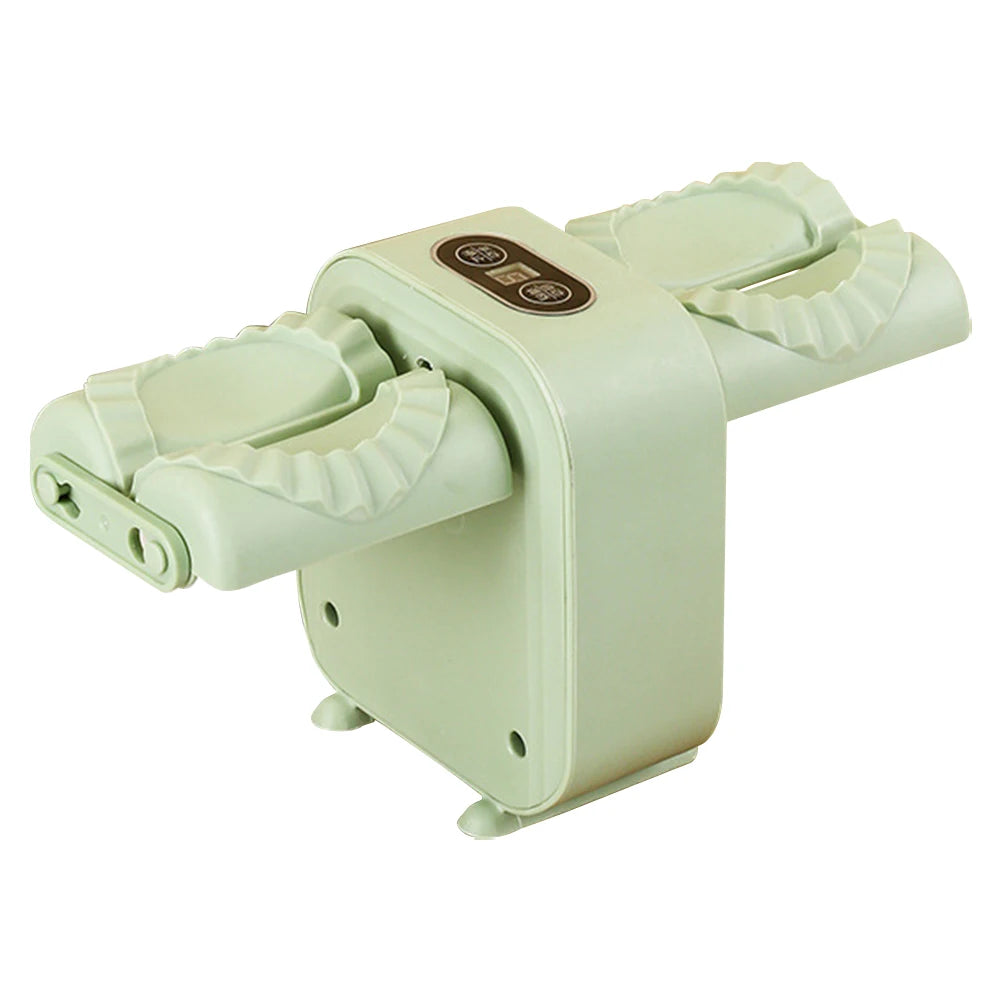 Dumpling Maker Household Double Head Dumpling Maker Simple Fast Operation Dumpling Maker Machine for Home Kitchen Restaurant