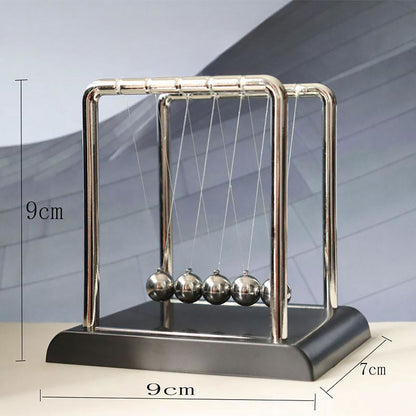 Newton's Cradle Balance Metal Ball Teaching Supplies Physics Science Pendulum Desktop Toys Stress Relief Gifts Home Decoration