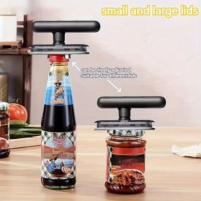 1PC bottle opener, adjustable can and bottle opener, adjustable multifunctional metal bottle opener,