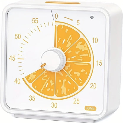 60-Minute Visual Timer for Kids, Countdown Timer for Classroom & Kitchen, Desk Timer for Study, Time Management Tool