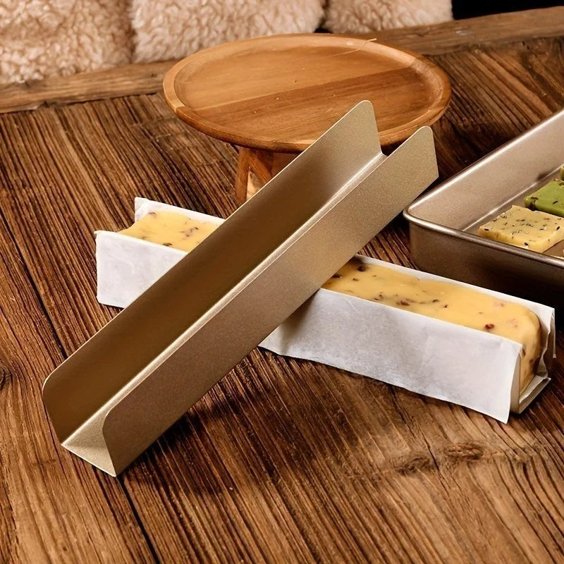 Non-Stick U-Shaped Cookie Mold - Square & Rectangular Baking Pan for Cranberry Biscuits, Bread Loaves and DIY Snacks