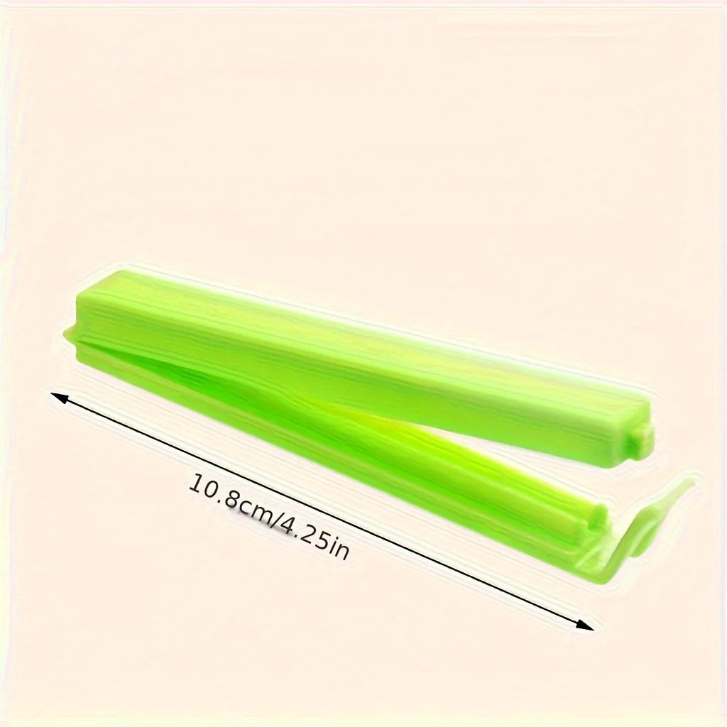 Heavy Duty Plastic Food Clips, Non-Slip Grip, Multi-Color, for Bread, Chips, Pastries, Eco-Friendly Reusable Kitchen Storage