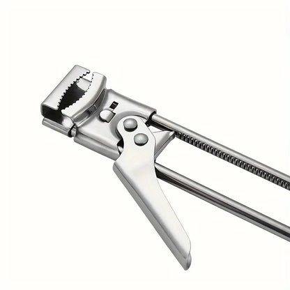 Stainless Steel Adjustable Can Opener with Non Slip Grip Multi Function Bottle And Can Opener, Essential Kitchen Tool