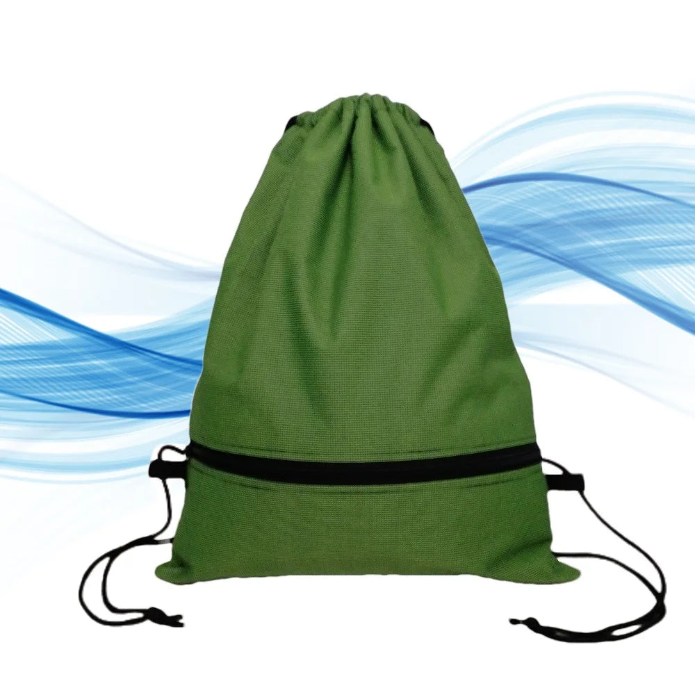 Foldable Drawstring Backpack Lightweight Sports Gym Bag Travel School Sackpack