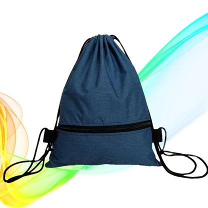 Foldable Drawstring Backpack Lightweight Sports Gym Bag Travel School Sackpack