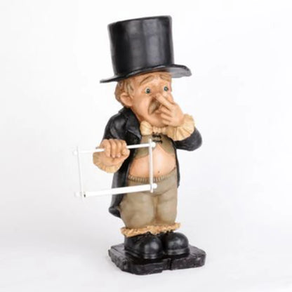 Toilet Butler Resin Ornament For Bathroom Super Cute Home Decoration Accessories Durable Home Decor Decoracion Salon Casa