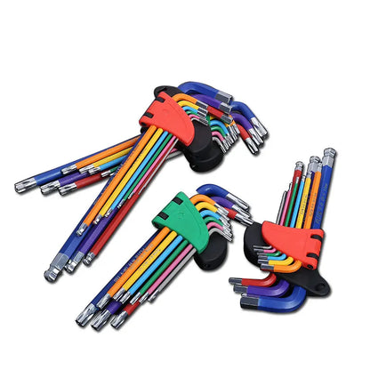 Hex Key Set Allen Wrench Long Arm 1.5-10mm Hexagon Spanner