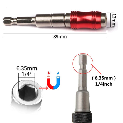 1/4" Hex Magnetic Screwdriver Bit Holder Drill Extension Quick Change