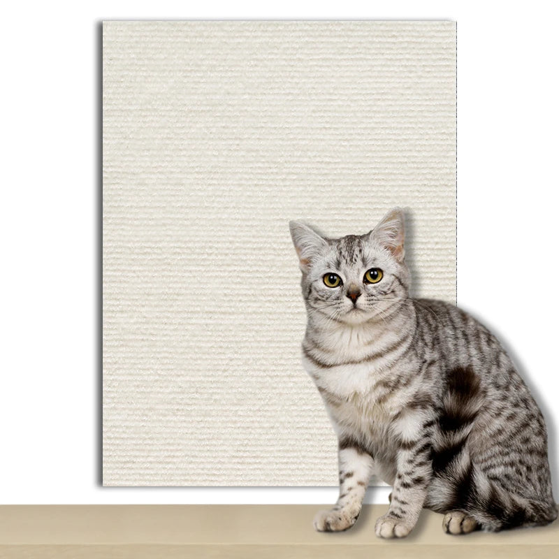 Trimmable Self-Adhesive Carpet Cats Scratch Board Wall Anti-Scratch Sofa Diy Cats Scratch Board Sofa Protection Paws Sharpen