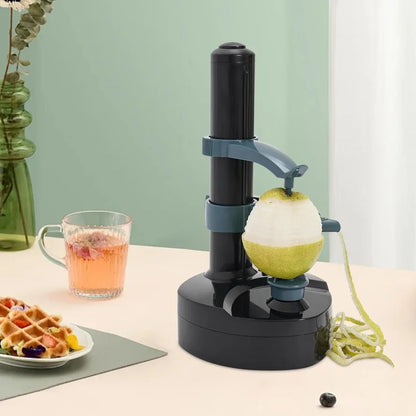 Electric Potato Peeler, Fruit Peeler Machine, Kitchen Peeling Tool， Electric Rotato Express, Black