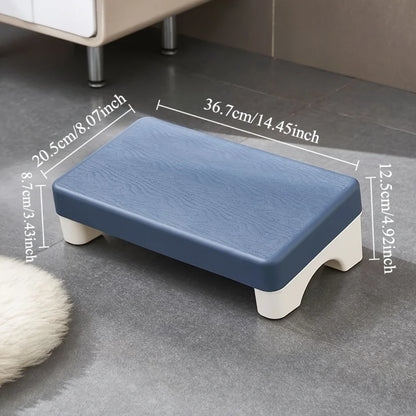 Ergonomic Footrest for Office Home. Fits Under Desk. Comfortable Space-Saving