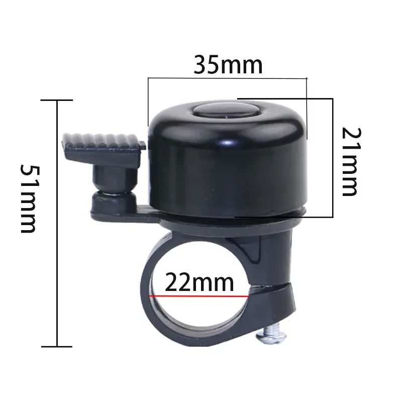 Mountain Bike Bicycle Bell Aluminum Alloy Handlebar Safety Horn