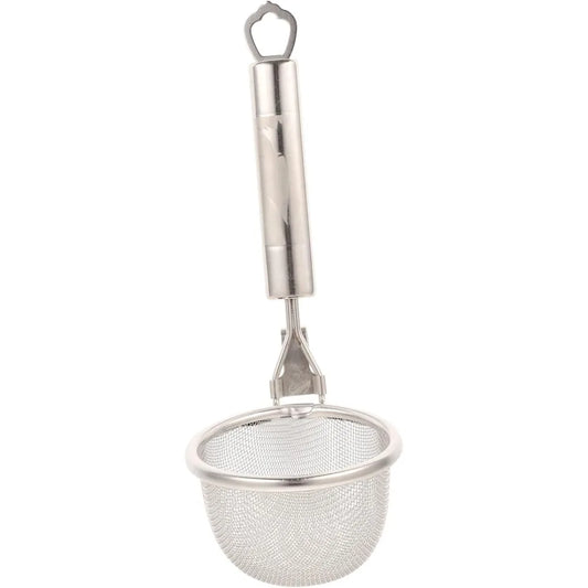 Stainless Steel Pasta Straining Spoon Long Handle Colander for Fried Foods Cooking Serving Kitchen Utensil Easy to Store for Ho