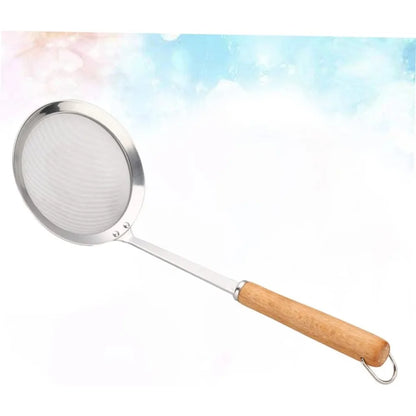 Stainless Steel Mesh Sieves Cooking Strainer Handle Fine Strainer for Tea Flour Juice Kitchen
