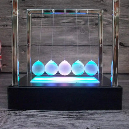 Newtons  LED Light Up Newtons Science Kids Toys Balance Balls Desk Toys Home and  Decor Newtons