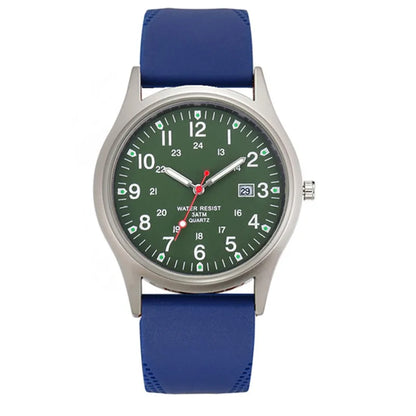Casual Sports Watch Quartz Silicone Band