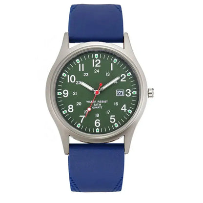 Casual Sports Watch Quartz Silicone Band