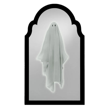 NEW Ghost Mirror Halloween Decorations Night Light Spooky Apparition Halloween Hologram Ghost Mirror Prank Halloween Party Decor