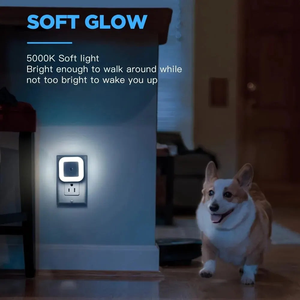 1pc LED Induction Light Automatically Lights Up At Night, Creative Night Light